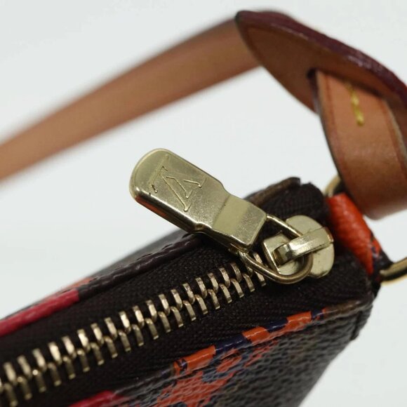 LOUIS VUITTON Monogram La Mage Pochette Accessoires Red - Picture 8 of 15